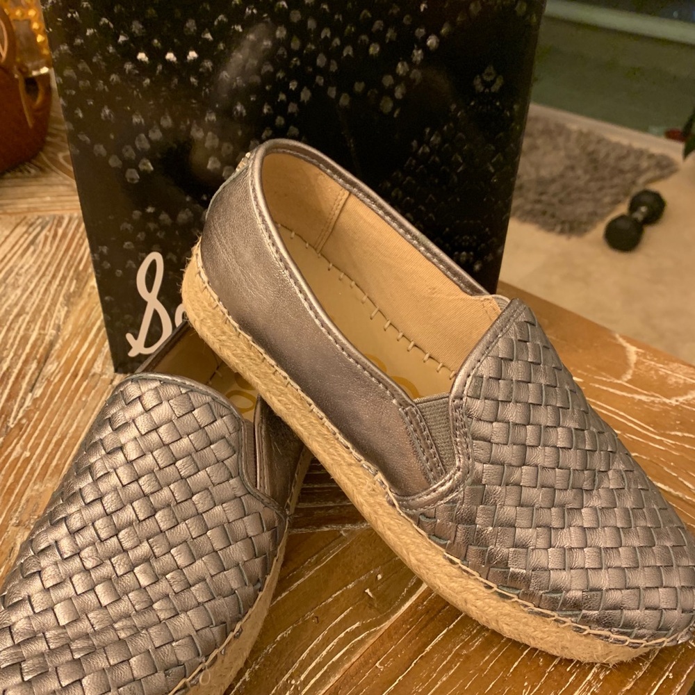 Sam Edelman Catherine  Pewter Espadrille